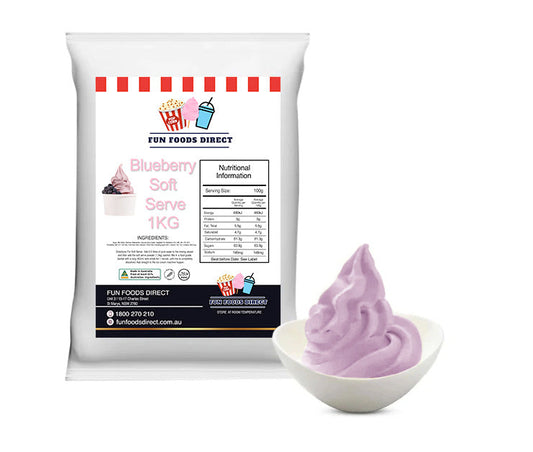 Blueberry Soft Serve Mix