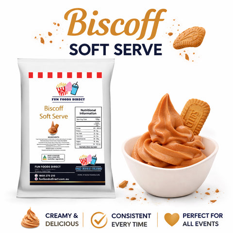 Biscoff Soft Serve Mix - Premium Biscoff Flavour!