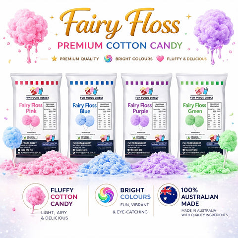 Premium Fairy Floss Sugar Ready to use