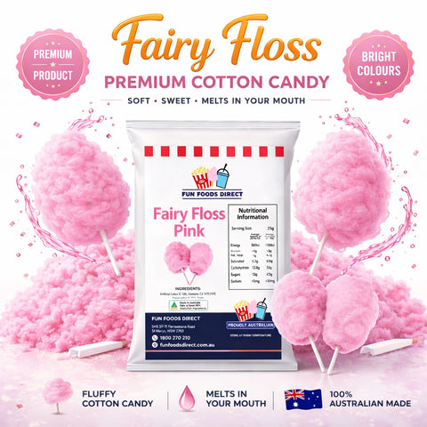 Premium Fairy Floss Sugar Ready to use