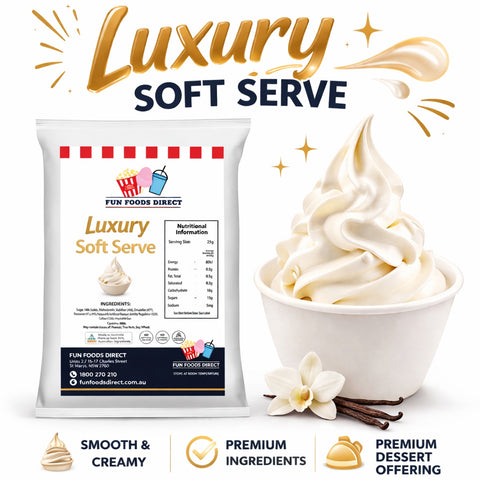 Luxury Whip Vanilla Soft Serve Mix