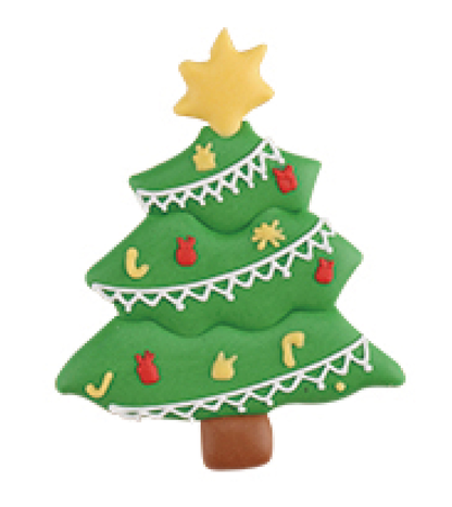 Christmas Tree Star Top Cookie Cutter