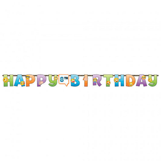 LOL HAPPY BIRTHDAY JOINTED ADD-AN-AGE CARDBOARD JUMBO BANNER