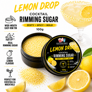 Lemon Drop Cocktail Rimming Sugar | Bright, Zesty & Perfect for Cocktails