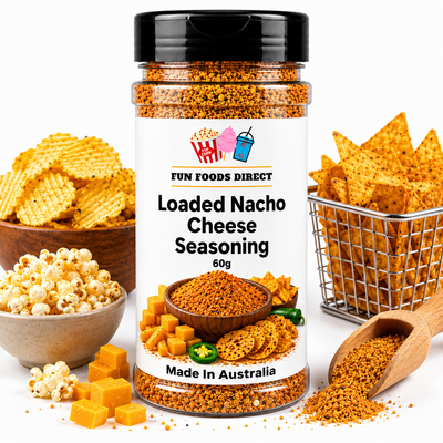Loaded Nacho Cheese Seasoning 60g | Cheesy Flavour Boost for Chips, Fries & Snacks