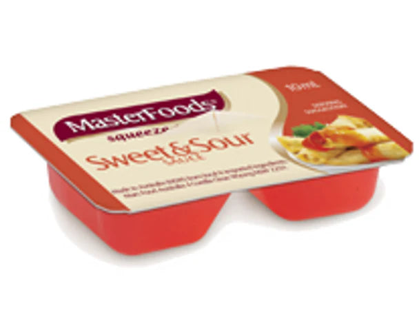 Masterfoods Squeezy Sauce Portions Pack of 100's