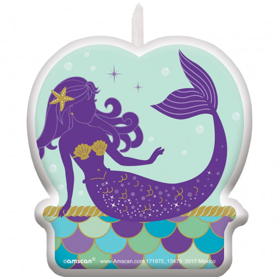 MERMAID WISHES BIRTHDAY CANDLE