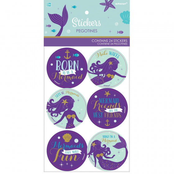 MERMAID WISHES STICKERS