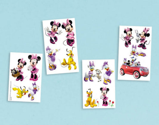 Minnie Mouse Temporary Tattoos Loot Bags