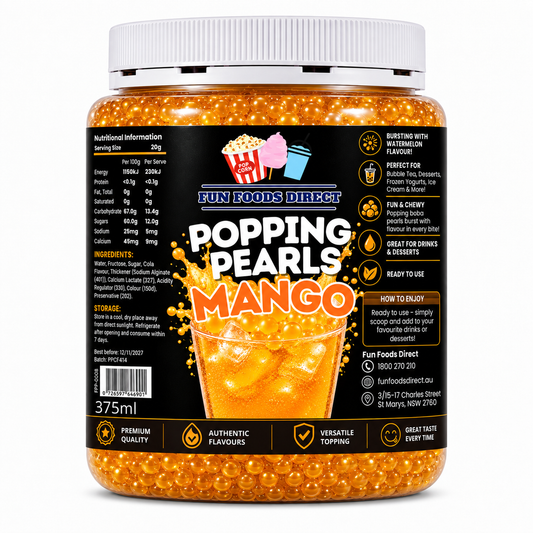 Popping Pearls Mango – 375ml