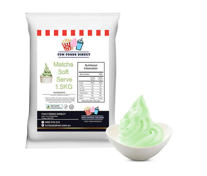 Matcha Soft Serve – Premium Japanese Green Tea Flavour