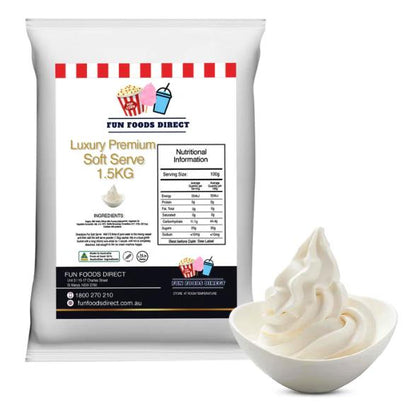 Luxury Whip Vanilla Soft Serve Mix