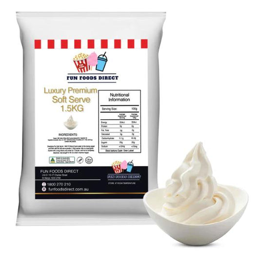 Luxury Whip Vanilla Soft Serve Mix