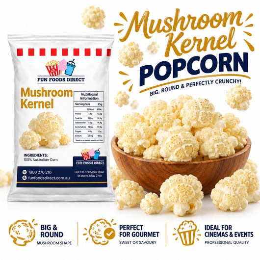 Mushroom Popcorn Kernels