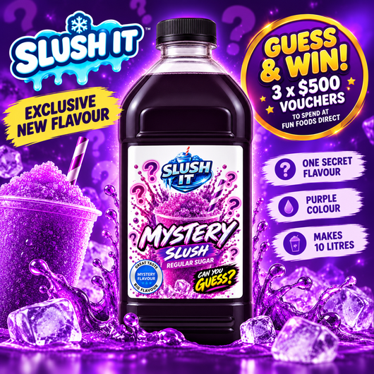 Slush It Mystery Flavour Slushy Syrup 2L – Guess & Win $500!