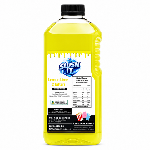 Lemon Lime & Bitters Cordial Mixes 2L