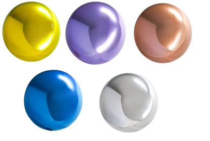 Metallic Balloon Loon Balls Range Of Colours & Sizes