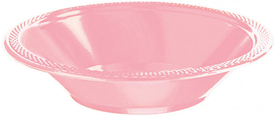 PLASTIC BOWL 355ML 20 PACK-NEW PINK