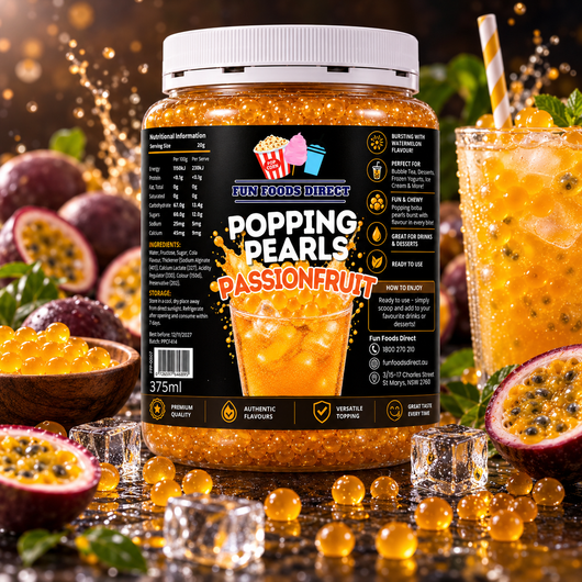 Popping Pearls Passionfruit – 375ml