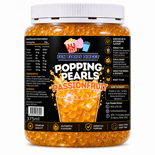 Popping Pearls Passionfruit – 375ml