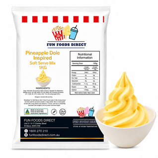 Pineapple Dole Inspired Soft Serve Mix 1kg