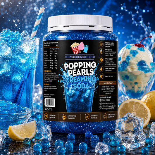 Popping Pearls Creaming Soda  – 375ML