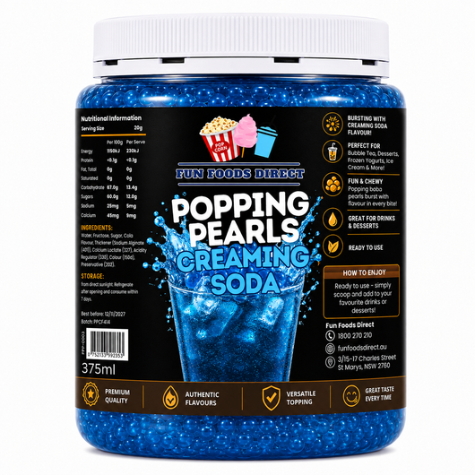 Popping Pearls Creaming Soda  – 375ML