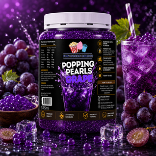 Popping Pearls Grape  – 375ML