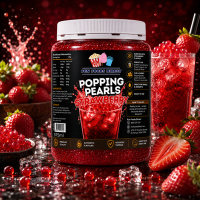 Popping Pearls Strawberry  – 375ML