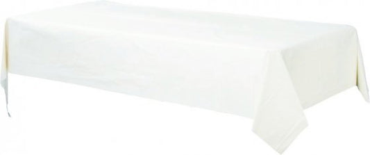 RECTANGULAR TABLECOVER-FROSTY WHITE