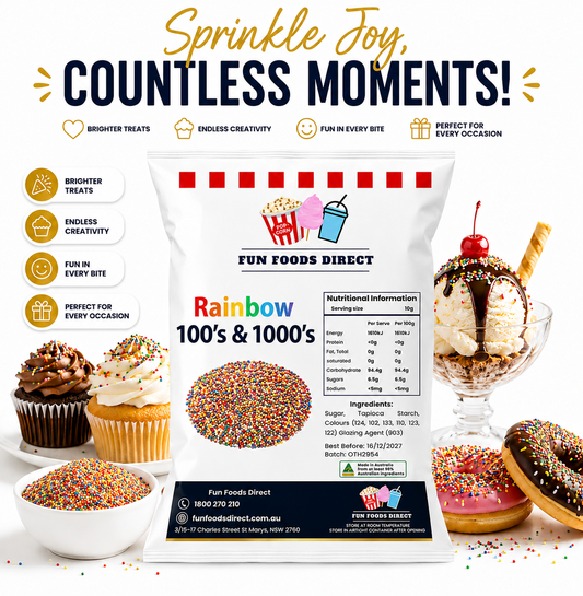 Premium Cake Decorating Sprinkles | Convenient Shaker Bottles