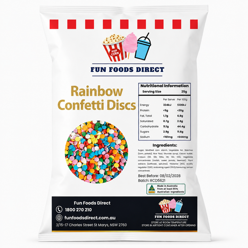 Natural Confetti Discs