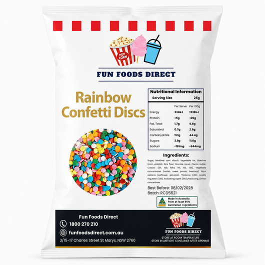 Natural Confetti Discs
