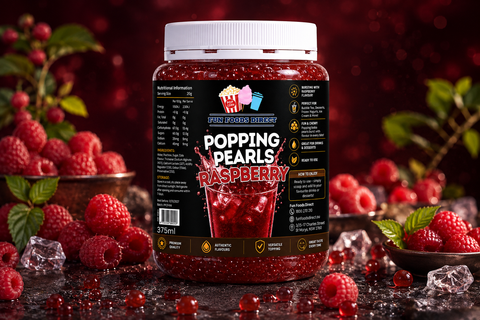 Popping Pearls Raspberry  – 375ML