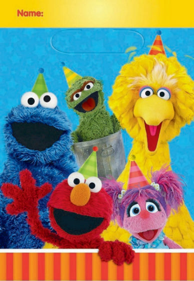 SESAME STREET FOLDED LOOT BAG