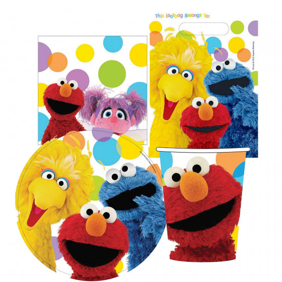 SESAME STREET PARTY PACK 40PC