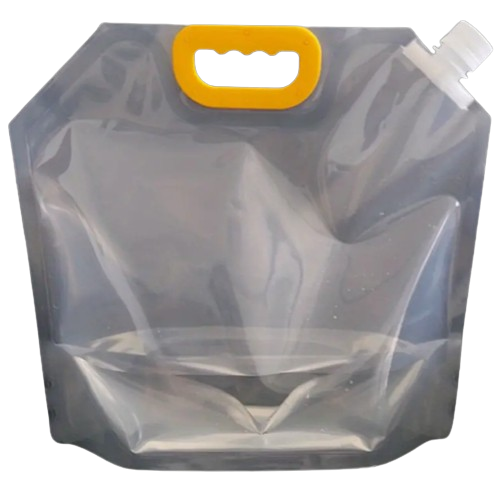 Clear Stand Up Liquid Packaging Pouch Kitchen Storage Bags