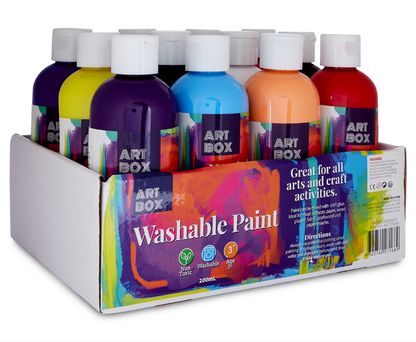 Assorted Colour Washable Paint