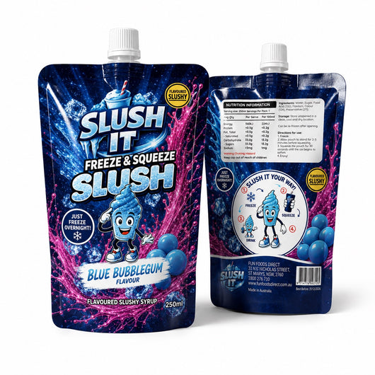 Slush It Freeze & Squeeze Slush – Blue Bubblegum 250ml