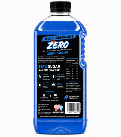 Slush It Zero Blue Lemonade Slushy Syrup – 2L