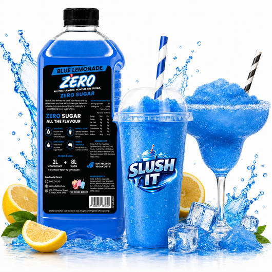 Slush It Zero Blue Lemonade Slushy Syrup – 2L