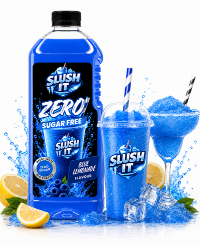 Slush It Zero Blue Lemonade Slushy Syrup – 2L