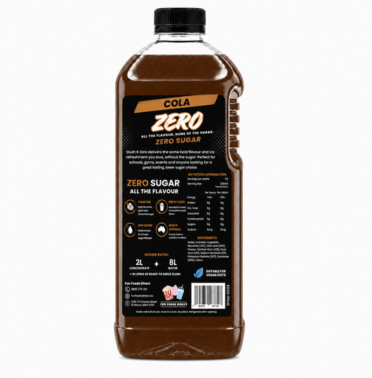 Slush It Zero Cola Slushy Syrup – 2L