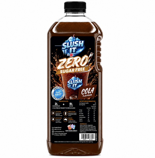 Slush It Zero Cola Slushy Syrup – 2L