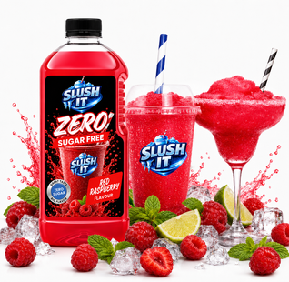 Slush It Zero Red Raspberry Slushy Syrup – 2L