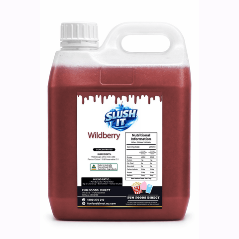 Wildberry Sno Cone Bottle