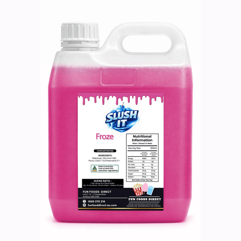 Froze Cordial Mixes 2L