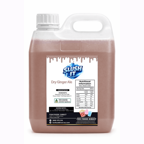 Dry Ginger Ale Slushy 2L Bottle
