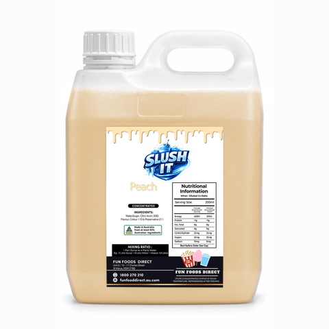 Peach Slushy 2L Bottle