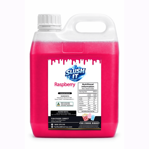 Raspberry Sno Cone Bottle